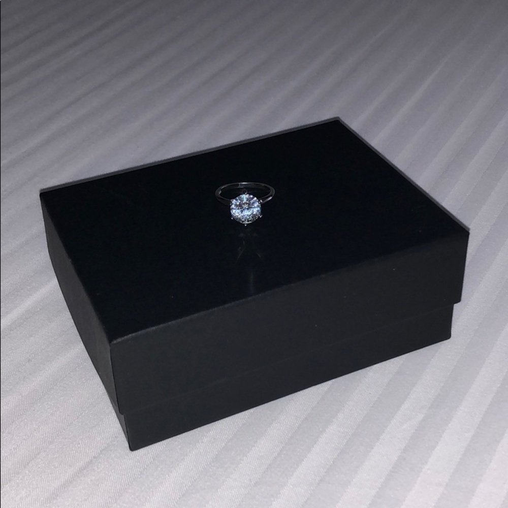 Australian Crystal Round Stone Ring...